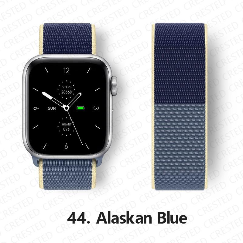 Pasek Nylonowy z Pętelką Do Pasków Apple Watch 44mm 40mm 49mm 41mm 45mm 46mm paski Bransoleta iWatch Seria 7 6 5 se 8 9 ultra 2 3 10 11