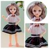 30cm Yitian Barbie Doll Set: BJD Doll with Music, Wedding Dress, and Outfit Changes