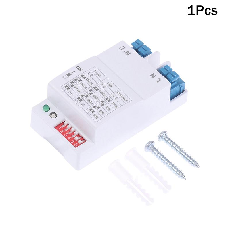 Radar Sensor Switch 5.8GHz Microwave, 1/2Pcs Adjustable LED Light Motion Detector Module