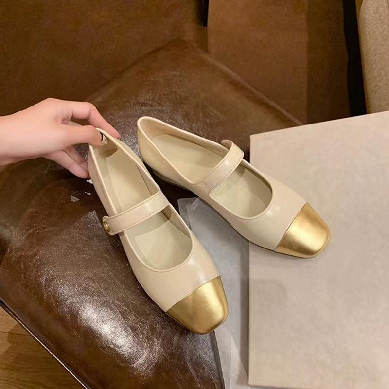 

Виноградное слово «мама» с круглой головкой, подходящее по цвету нежное французское платье Мэри Джейн, туфли-лодочки, светлый рот, плоские туфли для женщин 35