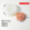 3D Peony Candle Silicone Mold DIY Various Flowers and Plants Soap Aromatherapy Epoxy Resin Mold Chocolate Cake Baking Tools