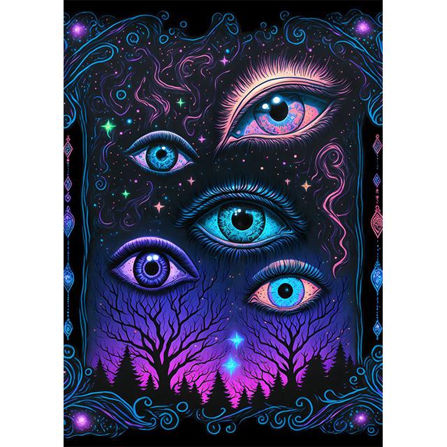 Abstract Cthulhu Mythology Diablo Prints Poster Canvas Painting Modern Wall Art Pictures for Living Room Bedroom Home Decoration