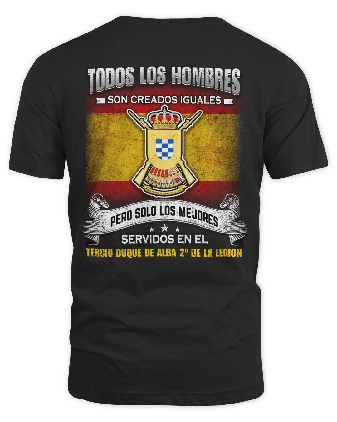 

TERCIO DUQUE DE ALBA 2º DE LA LEGION Men T-Shirt Short Sleeve Casual Cotton O-Neck Mens T Shirts S