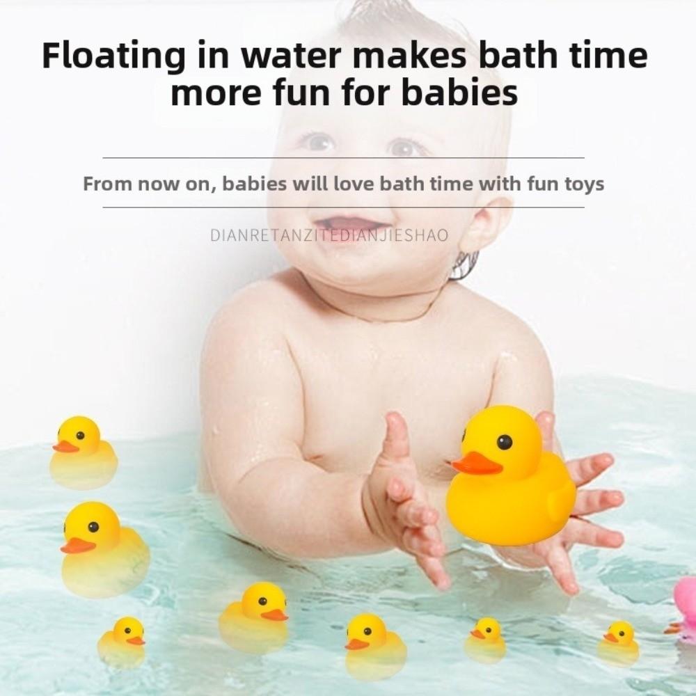 Floating Giant Soft Rubber Duck Waterproof Children's Bath Toys  Birthday Gift