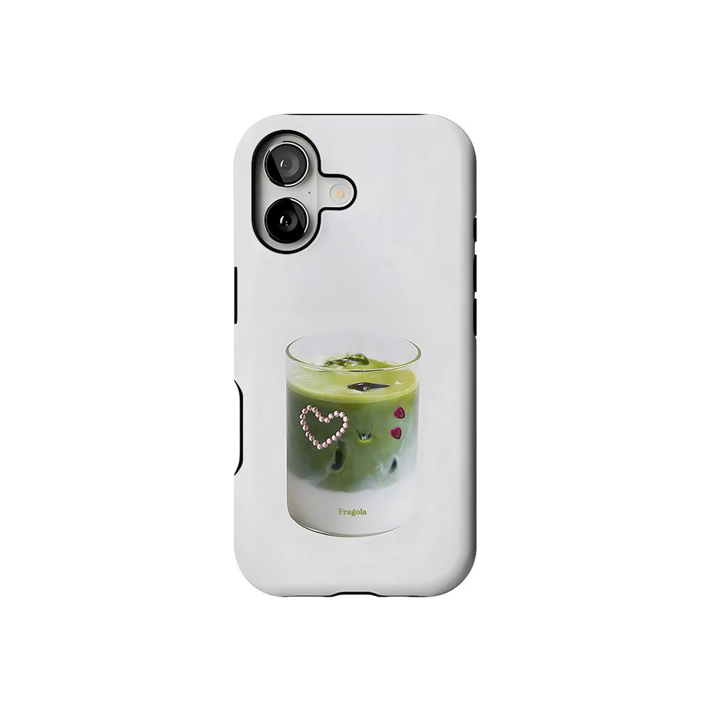 Luxury Clmj Fragola APPLETINI Phone Case for iPhone 17 17e 16e 16 15 14 13 12 11 Air Pro Max Plus Double-layer Back Cover