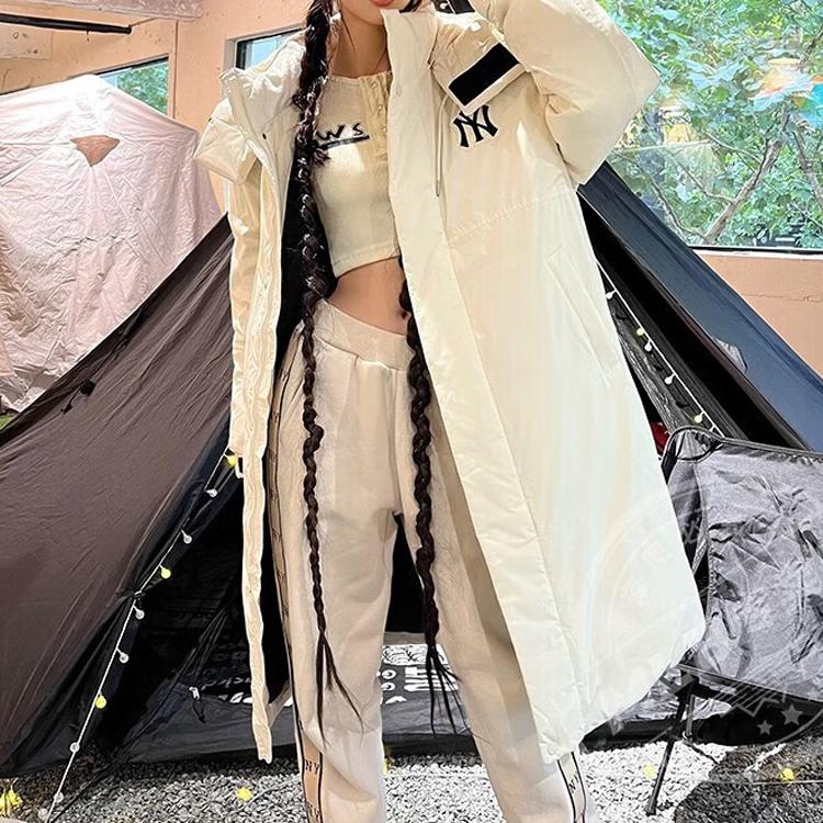 New MLB New York Yankees Down Jackets Unisex White 3ADJB1426-50CRS-1