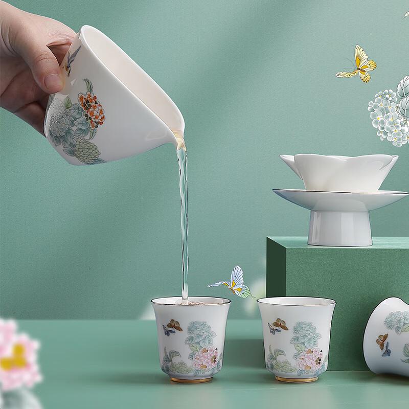 Festive Reunion Ceramic Tea Set