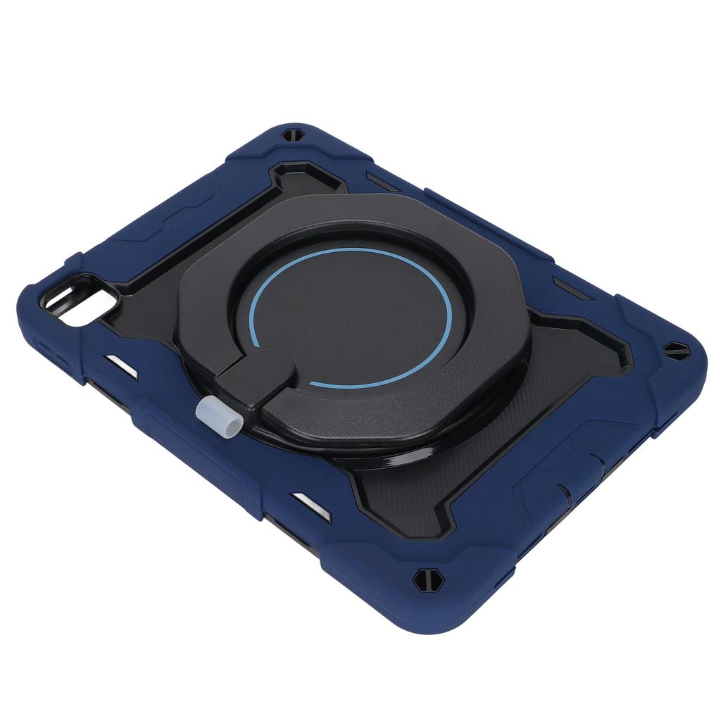 IOS Tablet Case 11in 3 Layer Shockproof Slim Tab Case with 360 Rotating Kickstand Shoulder Strap