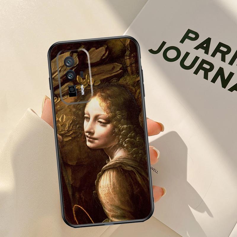

Leonardo da Vinci Mona Lisa Art Case For Xiaomi 14 15 Ultra 13T 14T 15T 17 Pro Max POCO X7 X5 X6 Pro F5 F6 F7 F8 Pro Coque Xiaomi 15 Pro