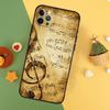 Sheet Music Cover For iPhone 16 15 14 13 12 11 Pro Max Plus Mini 7 8 X XS Max XR Phone Case