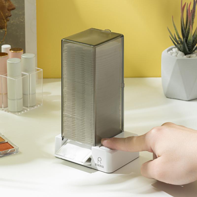 Buy Cosmetic Cotton Pad Storage Box Automatic Makeup Remover Paper