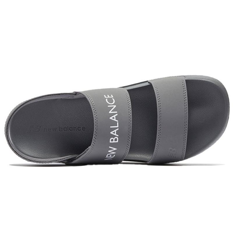 New Balance NCLAY Unisex Velcro Beach Sandals Dark Gray SUFNCLAO