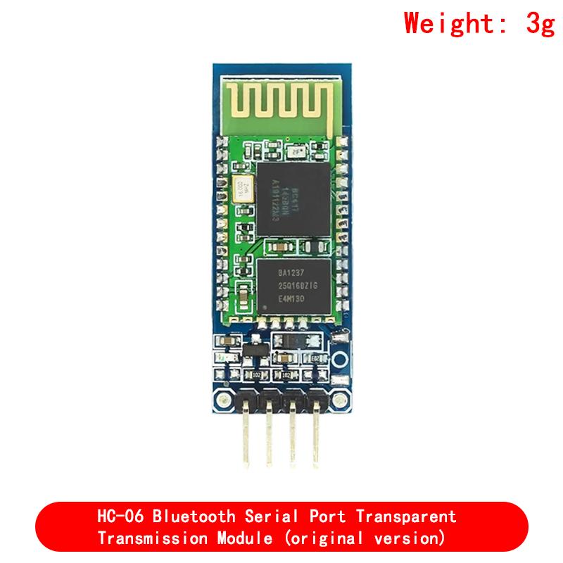 HC-05 HC-06 Master-Slave 6Pin/4Pin Anti-Reverse, Integrated Bluetooth Serial Pass-Through Module, Wireless Serial for Arduino