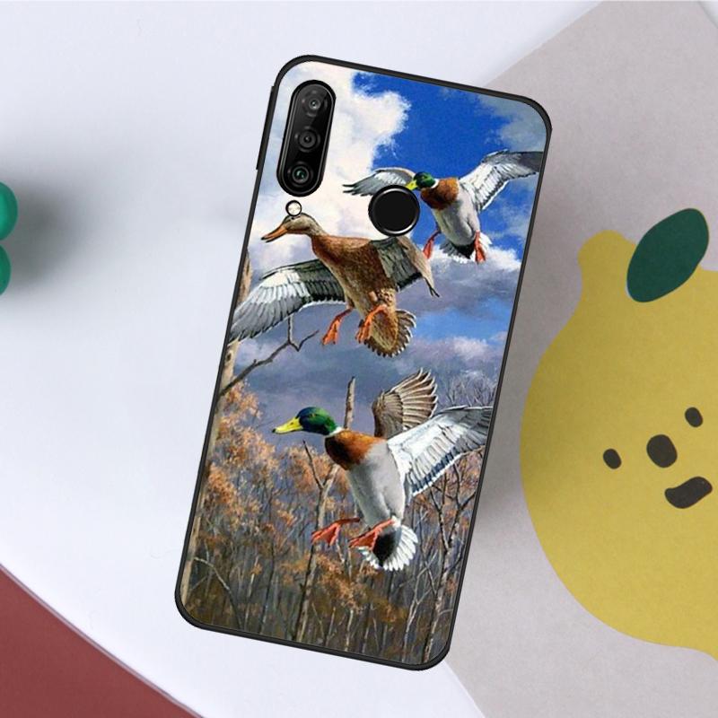 Cute Cartoon Duck For Huawei Nova 7i 8i 11i 12i 12s Y73 Y70 Y90 Y60 Y72 Y61 Y91 9 10 SE P40 Lite P30 Pro Case