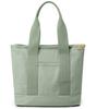 Zhongningyifeng Women's Canvas Tote Bag with Dividers, Large Capacity A4 Size Handbag, Stylish, Cute, Lightweight, Freestanding, Wide Gusset, Simple