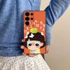 INS A Mao Phone Case For Samsung S 24 Fe 25 Ultra Plus 20 Lite 21 30 22 23 24 22 Ultra 5G Fundas