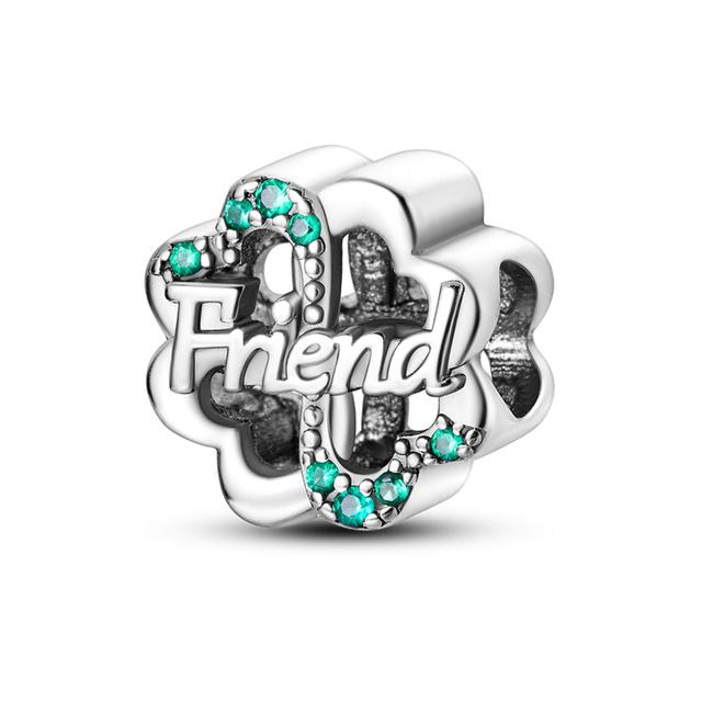 925 Silver Charms Glow-in-the-dark Bulb Firefly Pendant Dangle Charm Fit Fashion Style Bracelet Pendent Women Jewelry