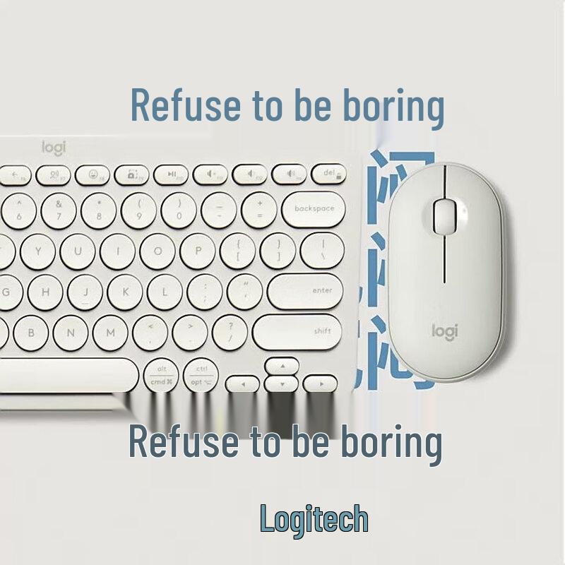 Logitech Pebble 2 Combo Wireless Keyboard and Mouse Set