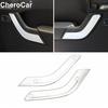 Interior Door Handles Cover Trim Decor Chrome For 2011-17 Jeep Wrangler JK 2Door