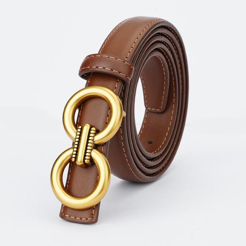 

Ремни для женщин Модные платья для женщин Декоративные женские тонкие ремни Универсальные новые юбки для женщин Гладкие пряжки 105cm