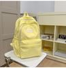 Schoolbag High Value Ins Style Schoolbag Female Junior High School Girl High School College Student Backpack Lightweight Simple Small Fresh Backpack