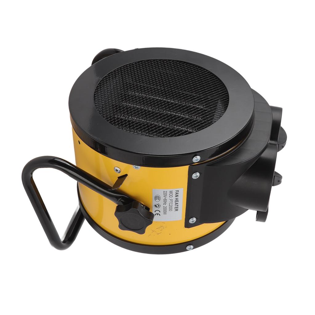 Household Fan Heater Portable Industrial Stable Electric Air Patio Heater   2000W