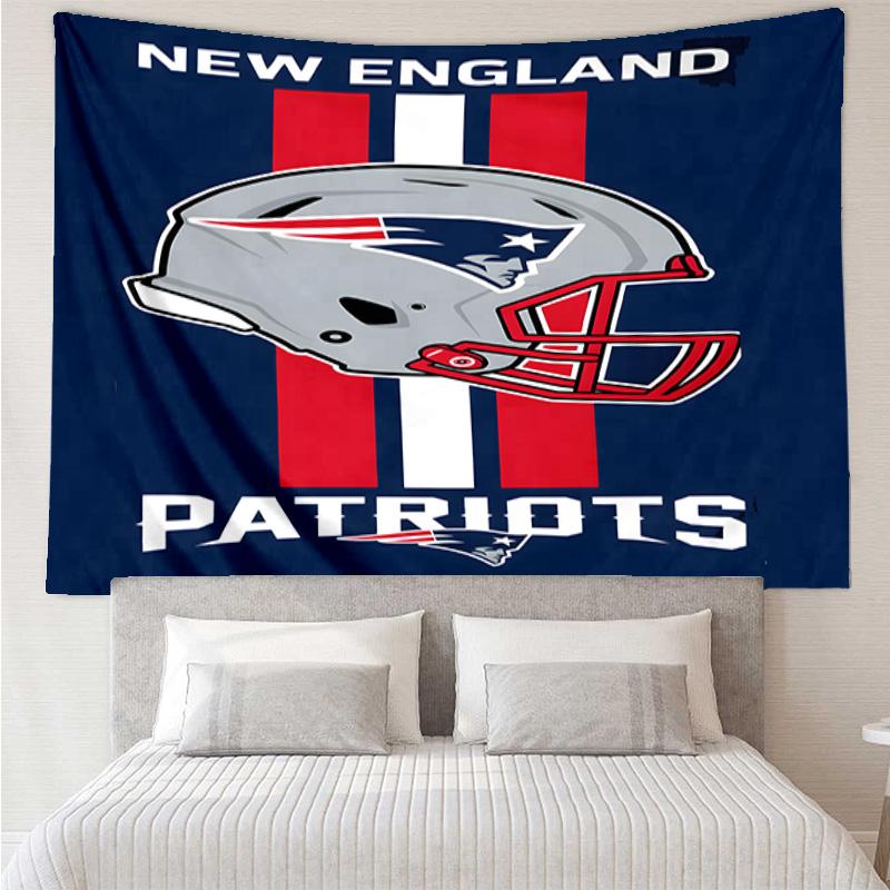 New England Patriots Gear Tapestry Hanging for Bedroom,Livingroom, Playroom,Decor Art Room Wall Tapestry Holiday and Birthday Gifts