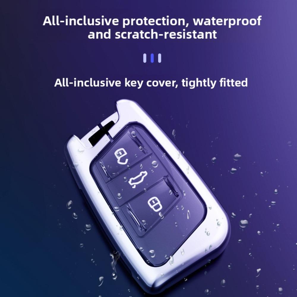 Premium for VW Key Case Full Wrap for Lavida Sagitar Bora Passat Lamando Santana Auto Accessories