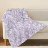 Floral Flannel Blanket: Non-Pilling, Soft & Skin-Friendly, All-Season, Ideal for Home Napping, Warm Home Decor, Great for Christmas & Halloween