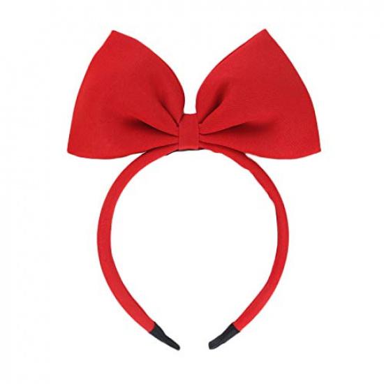 Women Big Bows Headbands Bow Headband Hairbands for Women Girls Bow Hair Hoop Birthday Halloween Christmas Party Costume Accessories Gifts Pink 1Pcs