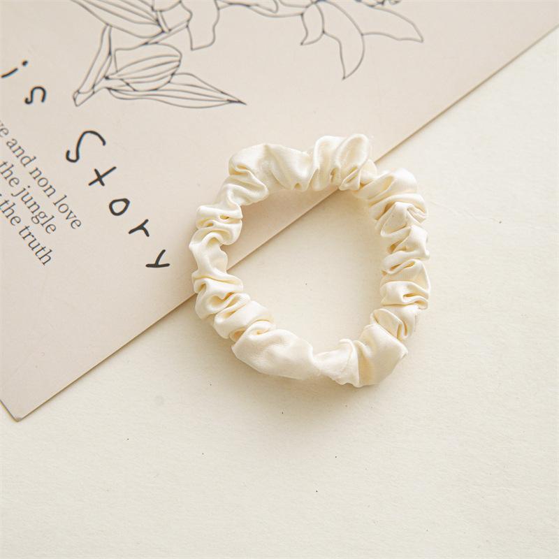 Fabric Large Intestine Hairband, Versatile Elastic Rubber Band Hair Accessory for Women