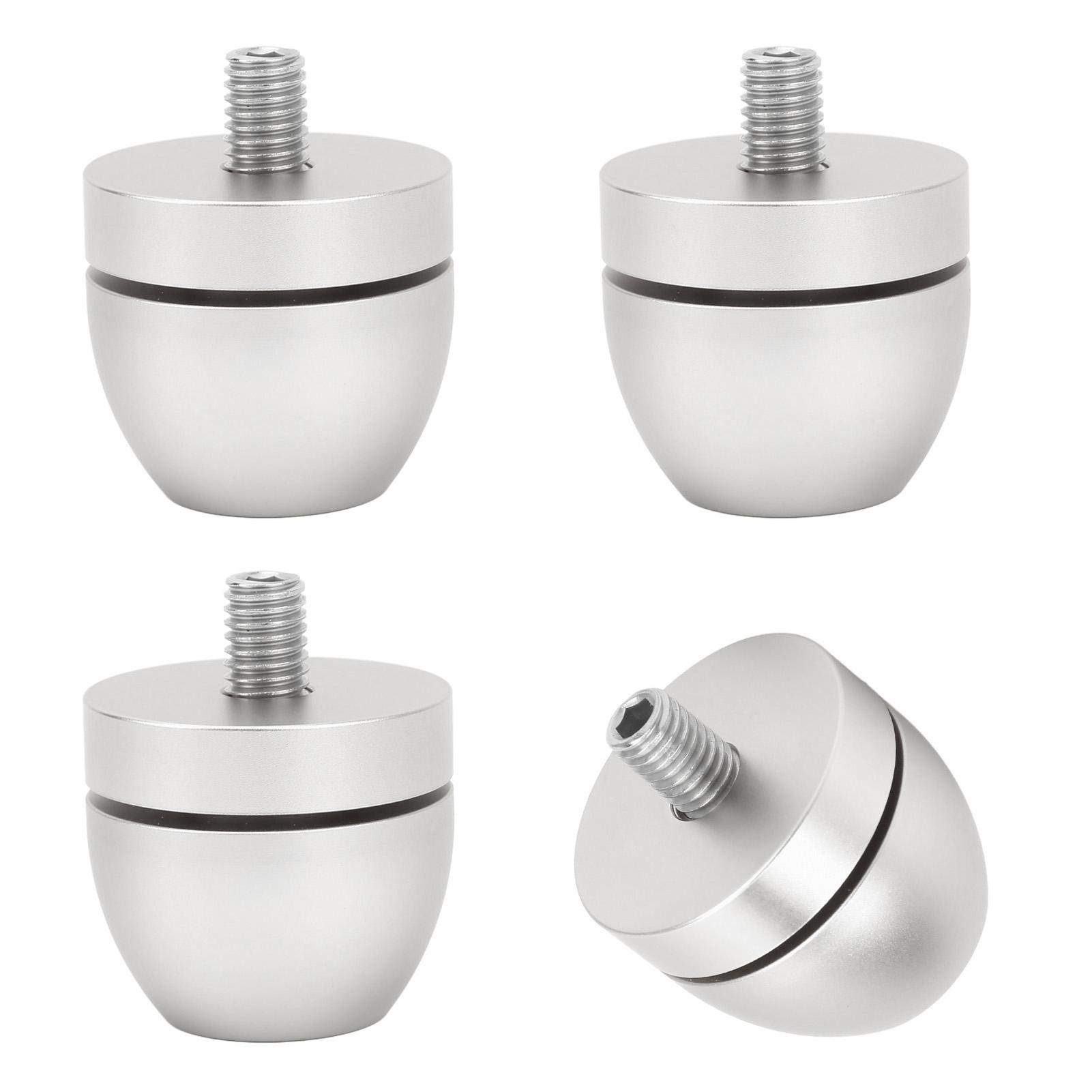 

Комплект ножек для стойки для акустической изоляции из алюминиевого сплава. Подставки для основания усилителя. Подкладки для амортизации звука.