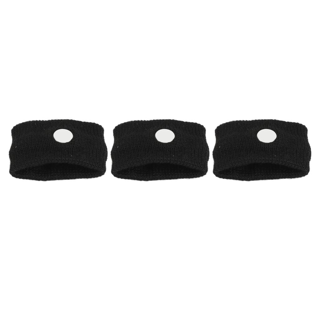 3Pcs Wrist Brace Elastic Versatile Acupoint Massage Sugar Control Wristband for Daily Work Home