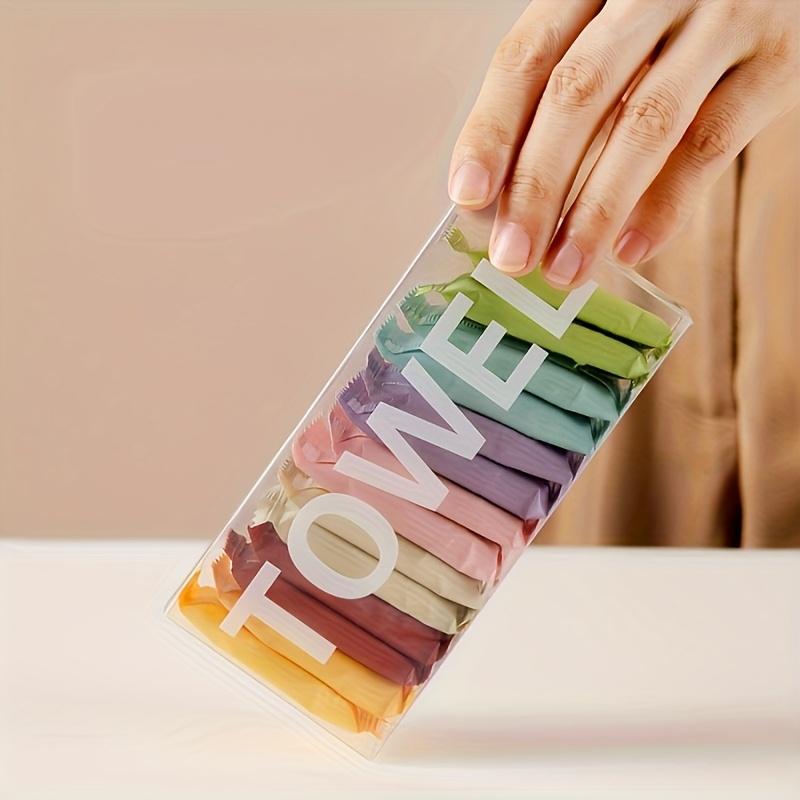 Portable Compressed Face Towels - Quick Dissolve, Polyester/ Blend -For Hiking, Camping, Travel & Outdoor Adventures