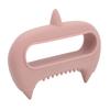 Multifunctional Acupoint Massager Promote Circulation Handheld Silicone Meridians Massage Tool Pink