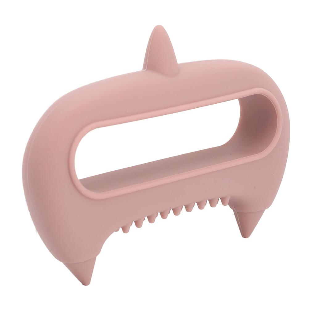 Multifunctional Acupoint Massager Promote Circulation Handheld Silicone Meridians Massage Tool Pink