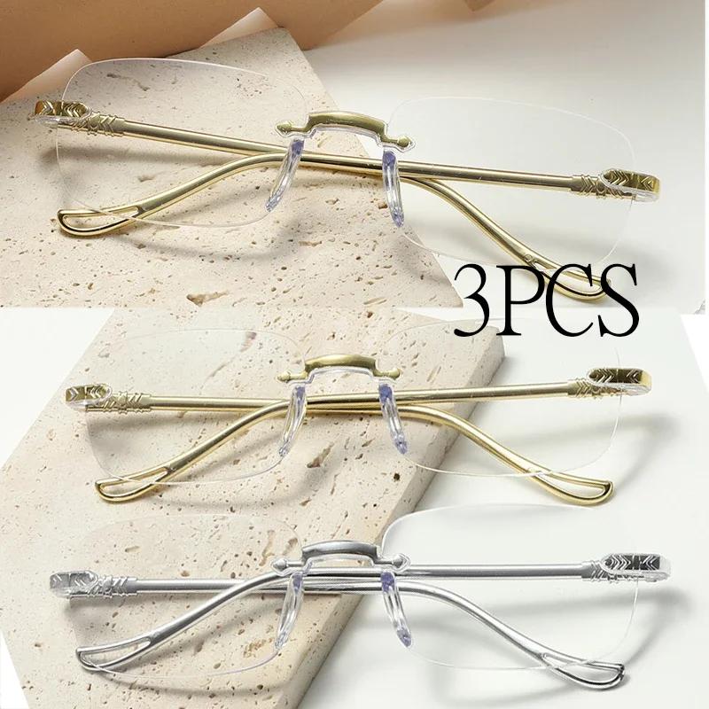 3PCS Fashion New Men's and Women's Universal Radiant Glasses, Trendy, Personalized and Versatile