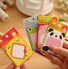 Creative Cartoon Animal Sticky Notes - Reusable & Fun Gifts for Students