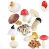 12 Pieces Mini Mushroom Figurines Set For Fairys Garden Decor Terrariums Outdoor Landscapes And Creative DIY Projects