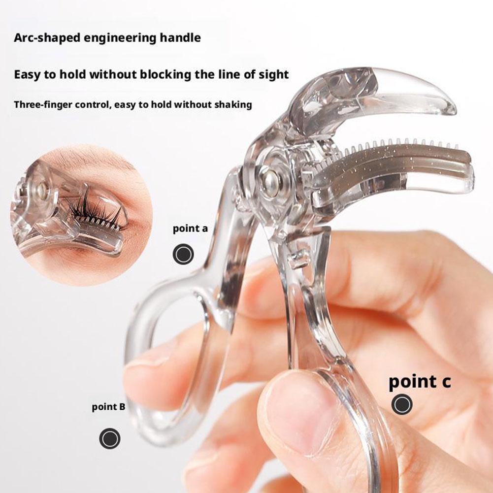 Tragbarer Wimpernformer Kamm Wimpern Passt Alle Augenformen Wimpernlift Curling Clip Augen Make-up Werkzeuge Für Anfänger
