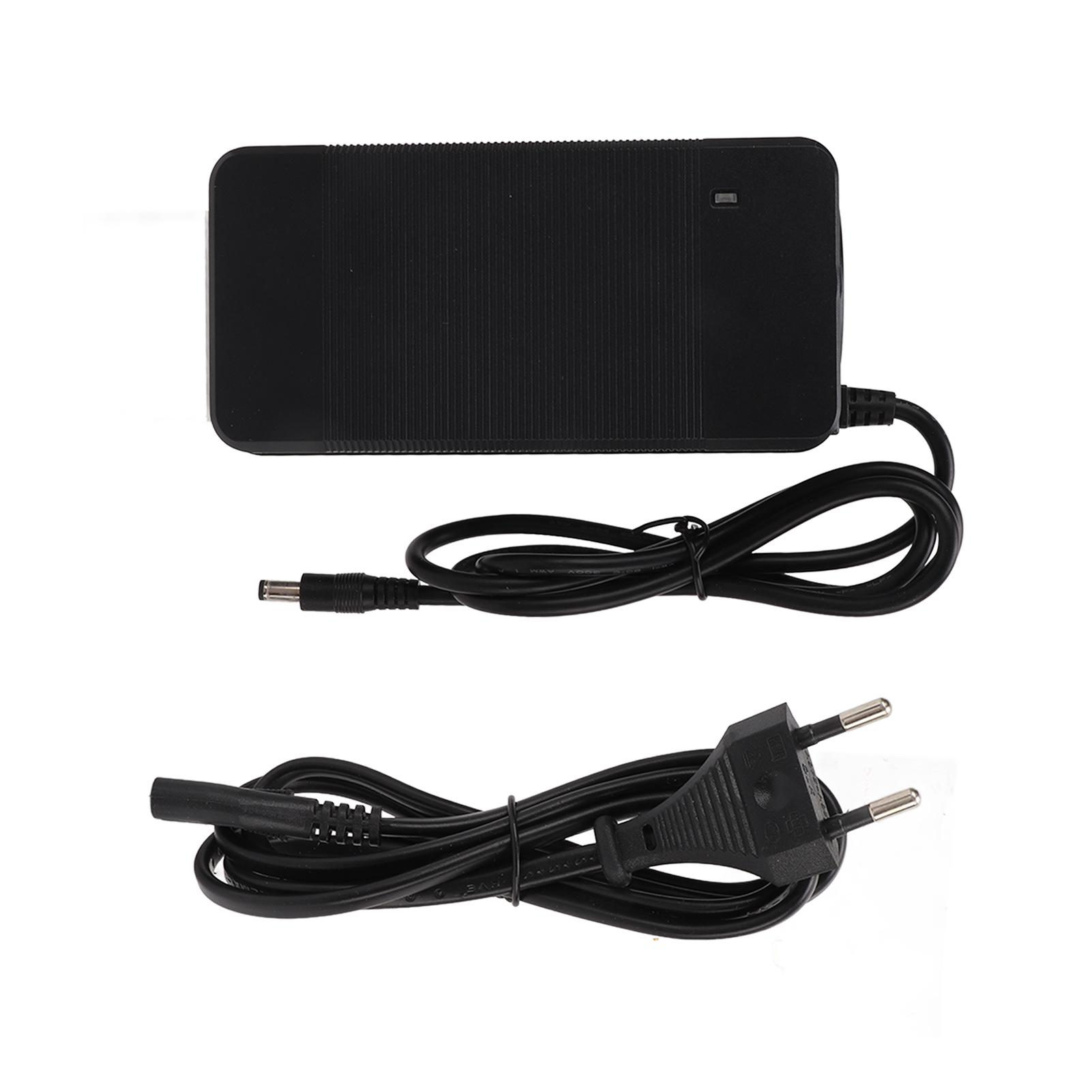 

42V 3A Battery Charger Power Adapter Lithium Battery Charger for Electric Scooter 100‑240VEU Plug