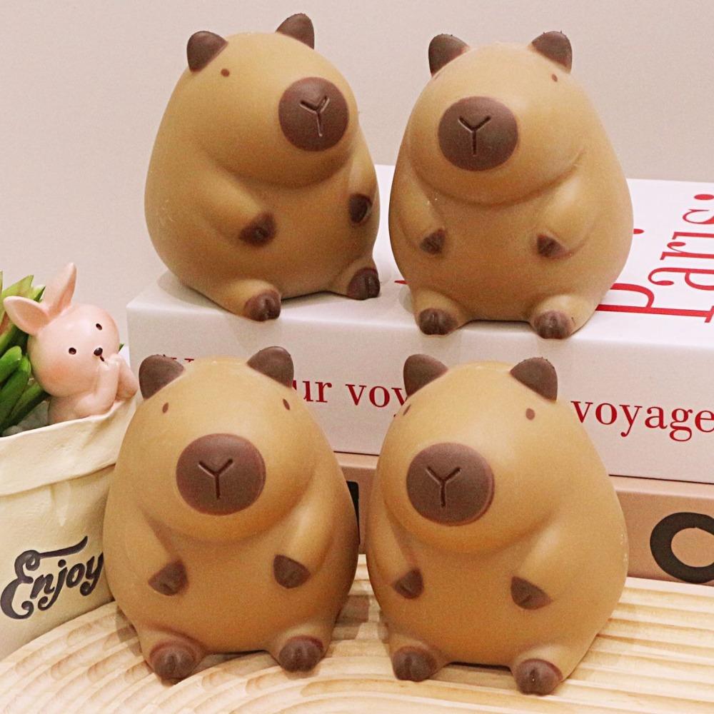 Slow Rebund Capybara Squeeze Toys Cartoon Fidget Sensory Toy New Decompression Toys  Kids Adults