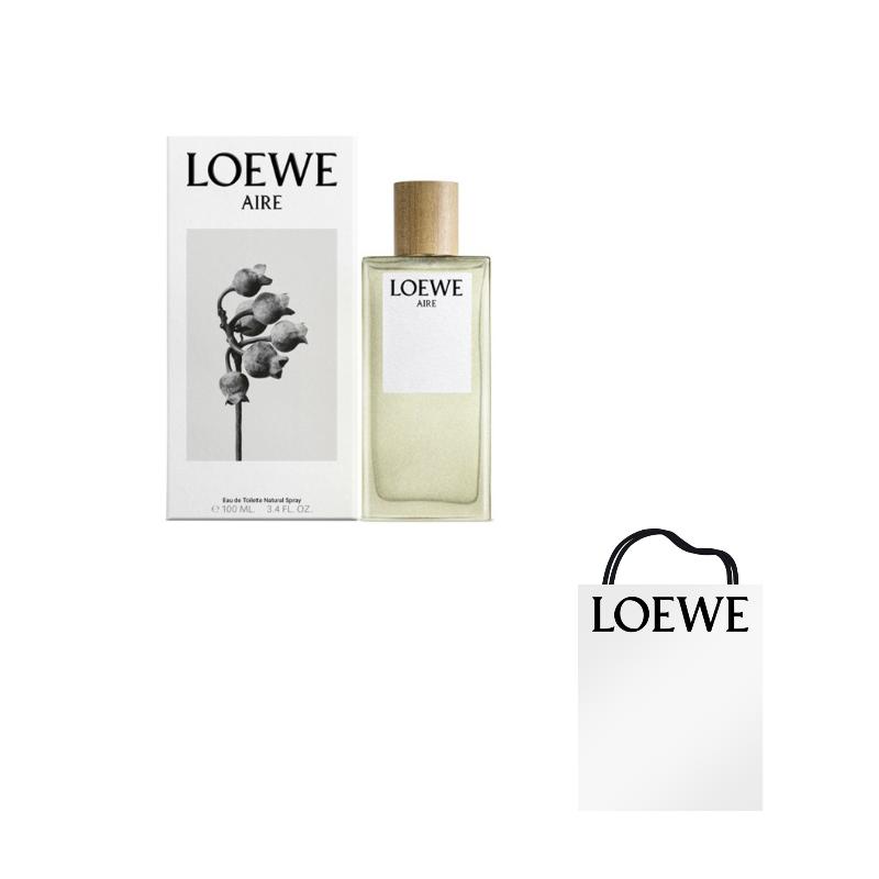 Loewe Women's Green/Beige Aire Eau De Toilette - 100 Ml Eau De Toilette Perfumes - Image 4