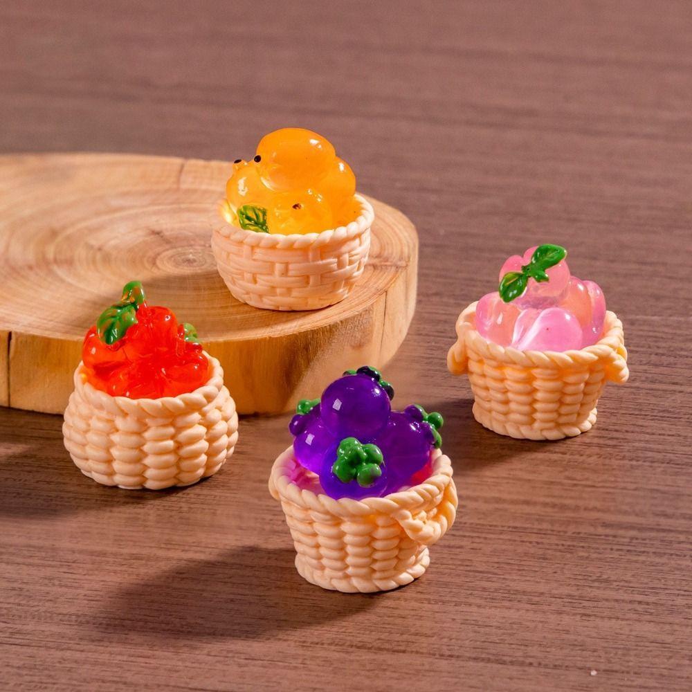 2 Stück Mini 1/12 Puppenhaus Rattanrahmen Handgeflochtene Puppen Miniaturdekoration