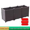 Extra-Large Thickened Raised Plastic Planter for Vegetables - Ideal for Family Rooftop or Balcony Gardening