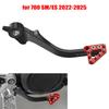NICECNC Motorcycle Large Footrests Footpeg/Brake Pedal Brake Lever for KTM 690 SMC R 690 Enduro R 690 SMCR 2011-2018 2019-2025