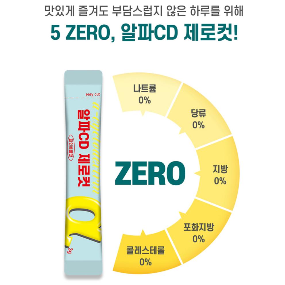 Friends Hub Alpha Cyclodextrin Zero Cut, 42g x 3 Packs