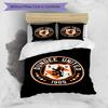 Dundee United Crest Printed Pattern Duvet Cover Set – Includes 1 Duvet Cover and 2 Matching Pillowcases Bedroom Decor Christmas Gifts