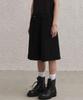 SENTAIR Belted Bermuda Wide Pants_Black