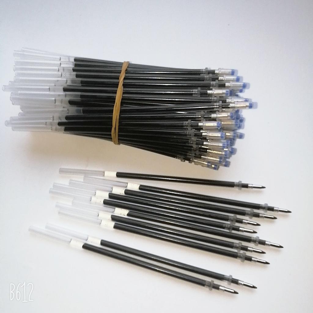 0.5mm 20pcs/set Gel Pen Refill Office Signature Rods Red Blue Black Ink Office School Stationery Writing Supplies Handles Needle